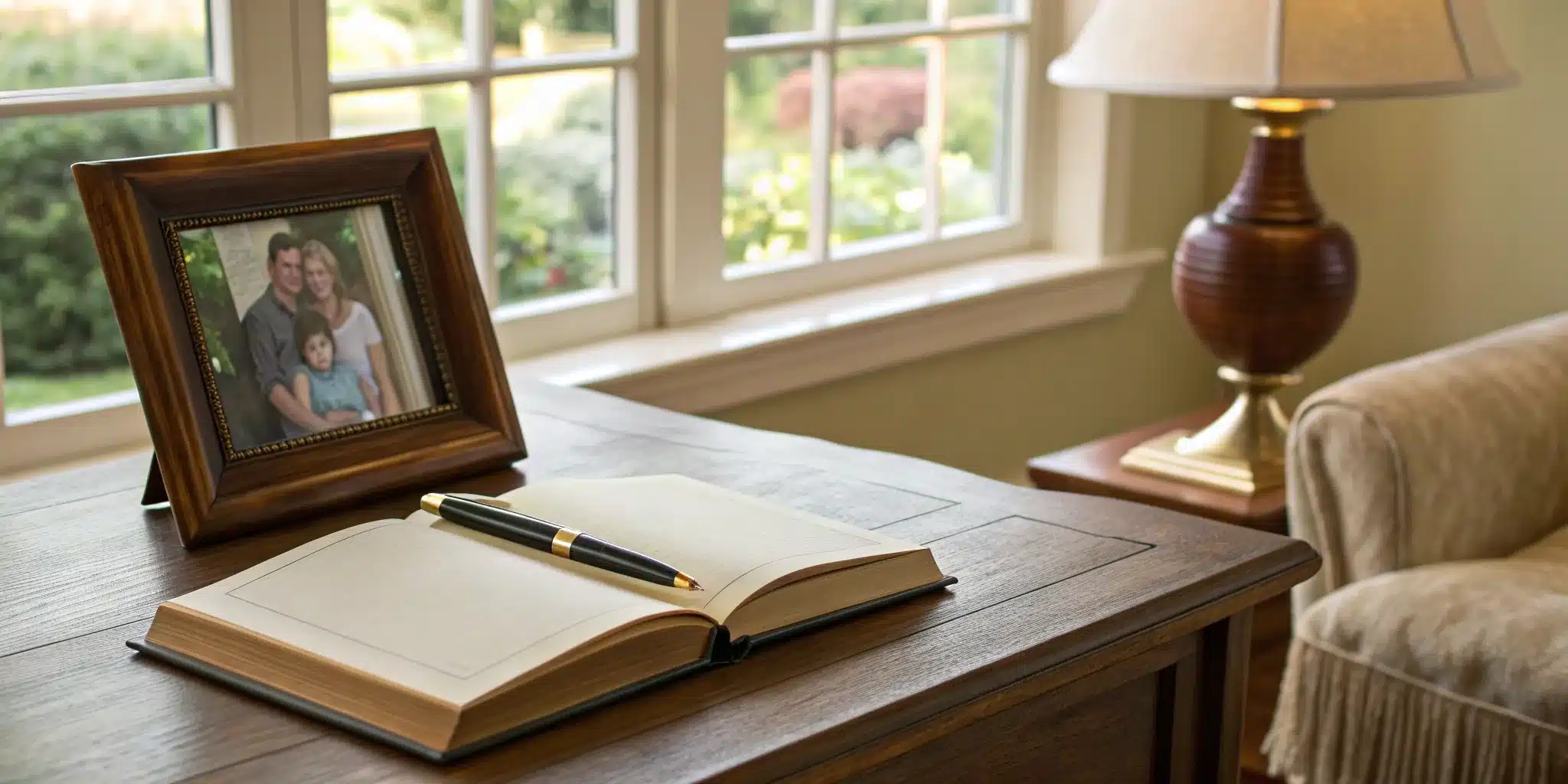 Estate planning documents on a desk, considering the cost to set up a trust and will.