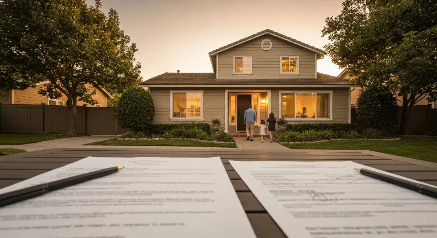 California family home with estate planning documents representing Proposition 19 property tax changes