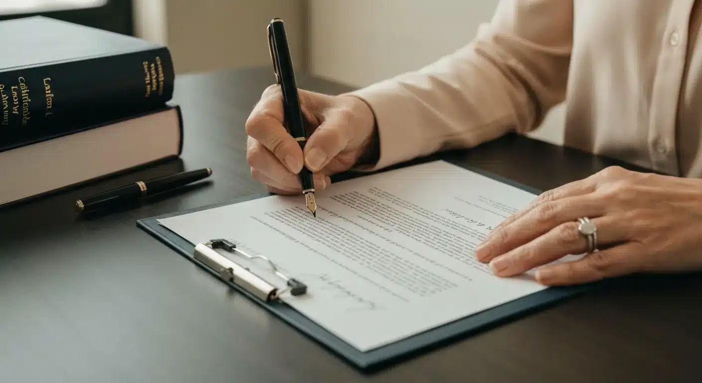 Types of durable powers of attorney available in California including financial and healthcare