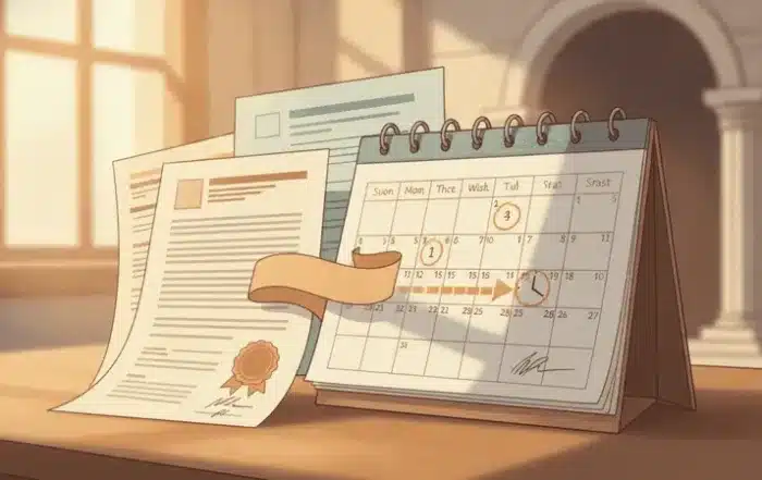 California probate creditor claim documents and deadline calendar