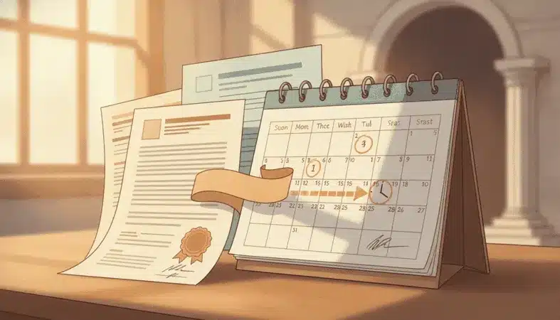 California probate creditor claim documents and deadline calendar
