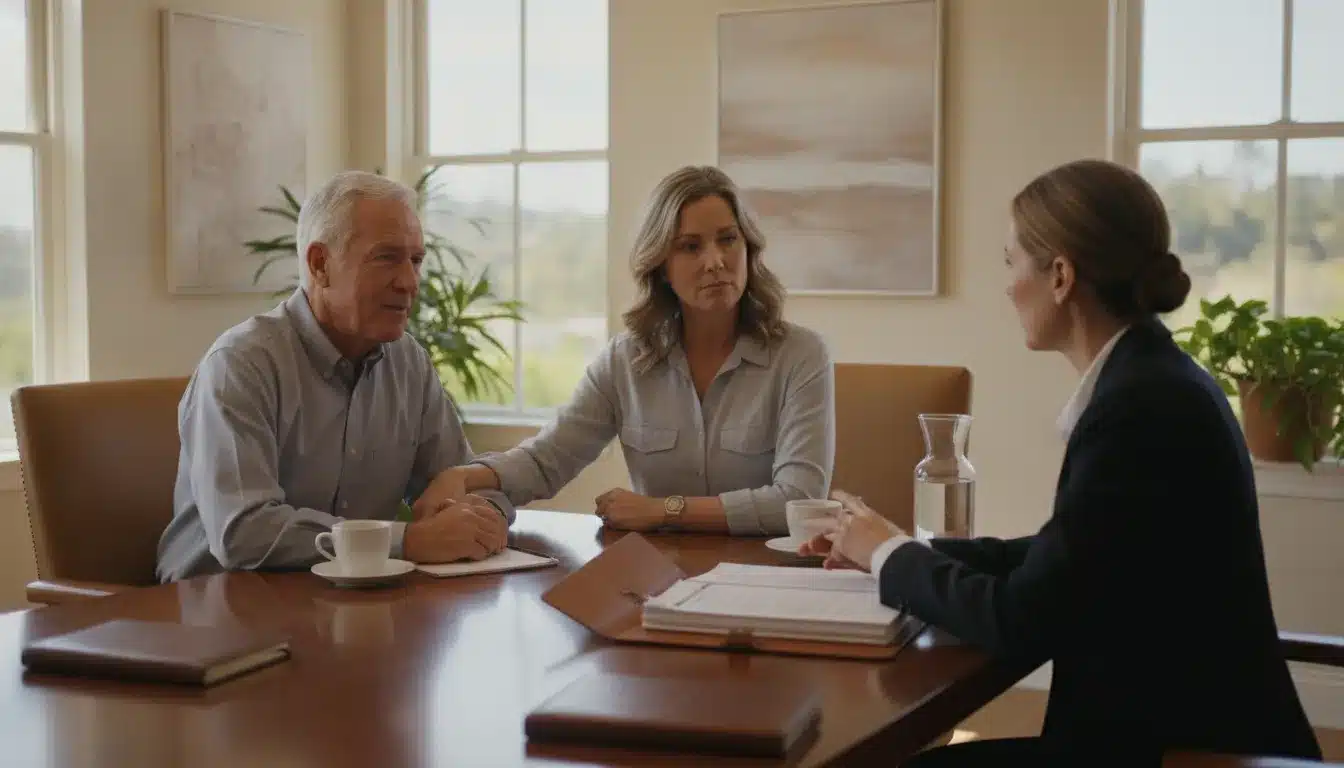 Family meeting with a trust administration attorney