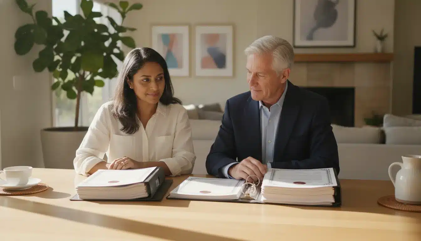 California family reviewing executor and trustee responsibilities with an estate planning attorney
