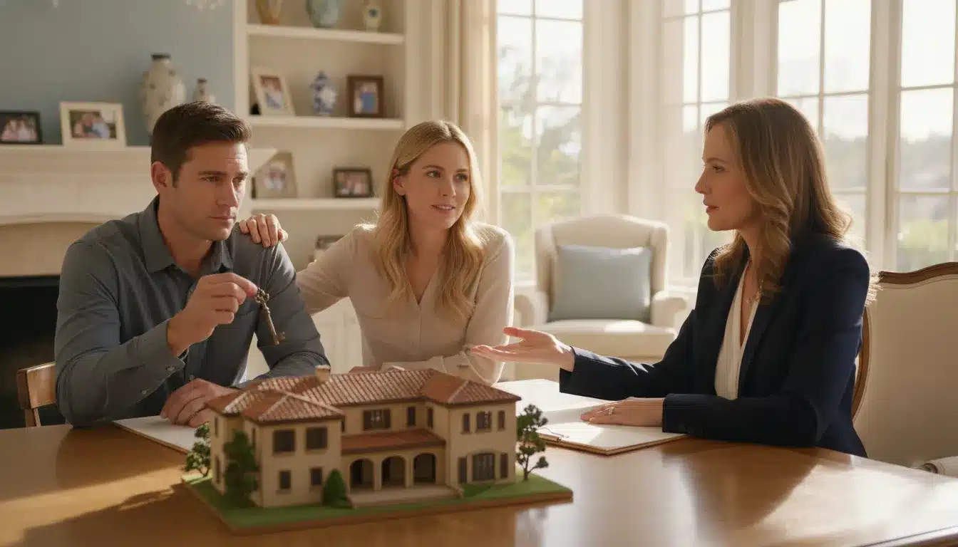 California estate attorney meeting with siblings about probate home access