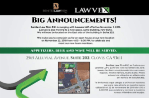Lawvex announcement advertisement.